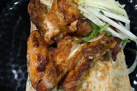 Шашлык из куриных крыльев