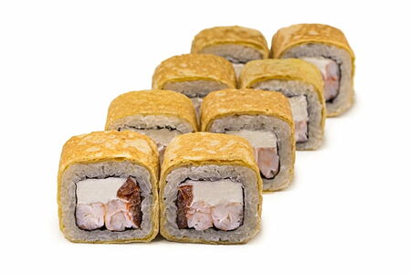 Ролл Тамагочи с креветкой