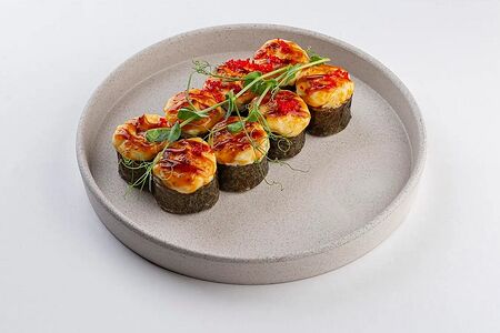 Запеченный ролл с тунцом