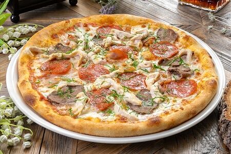 Пицца Мясное ассорти