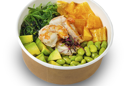 Поке с креветками