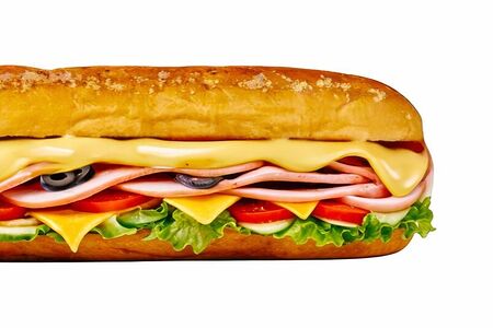 Сэндвич с ветчиной