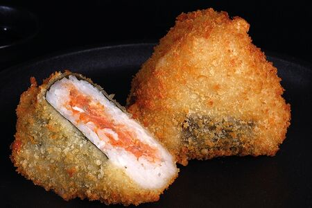 Темпура онигири Лосось