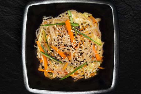 Фунчоза с овощами