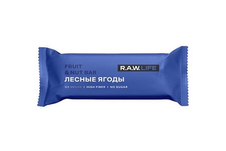 Батончик R.A.W LIFE Лесные ягоды