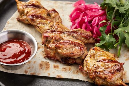 Шашлык из курицы