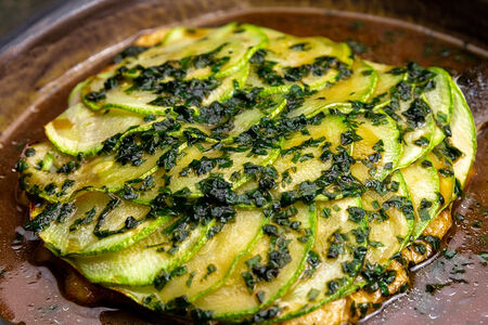 Дорадо, цукини, унаги