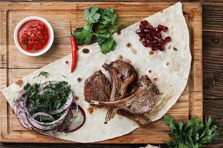 Шашлык из корейки ягненка