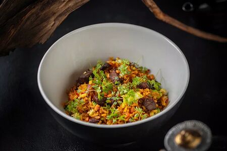 Рис жареный с говядиной