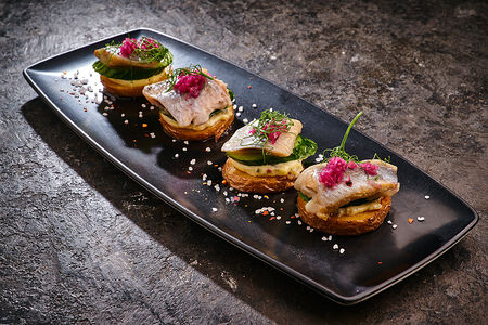 Дальневосточная сельдь с картофелем