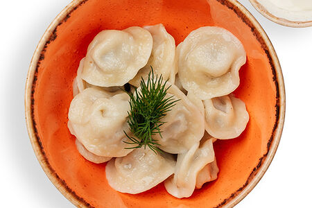 Чучвара со сметаной детям