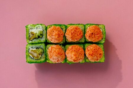 Ролл Запеченный с окунем