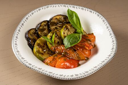 Овощи на гриле по-тоскански