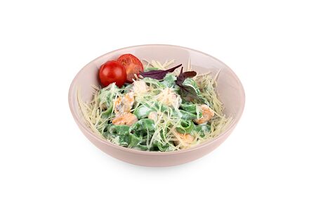 Фетучини с семгой