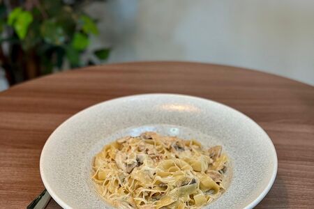 Фетучини с курицей