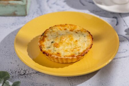 Киш с курицей и грибами