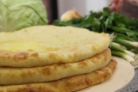 Осетинский пирог с капустой