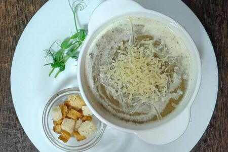 Крем суп грибной из шампиньонов