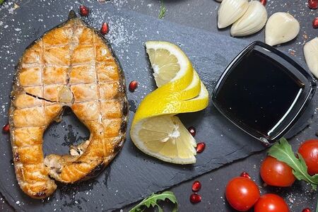 Стейк из семги