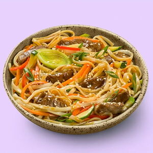 Удон с говядиной