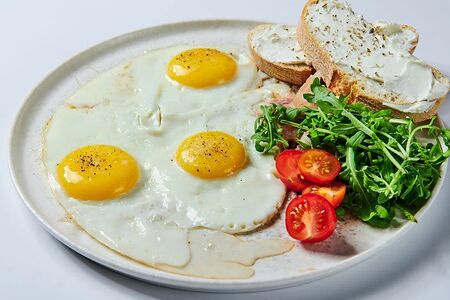 Яичница с беконом