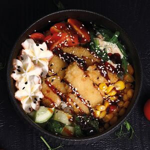 Поке с курицей