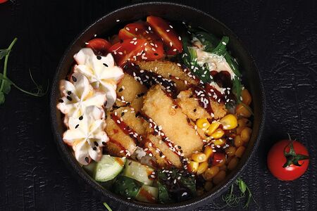 Поке с курицей