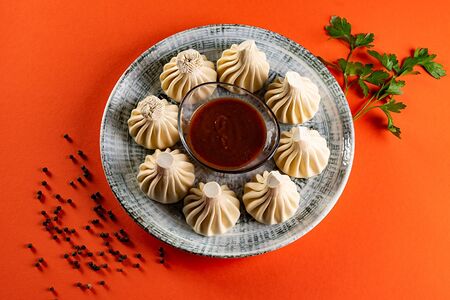 Сет Хинкали и 2 соуса