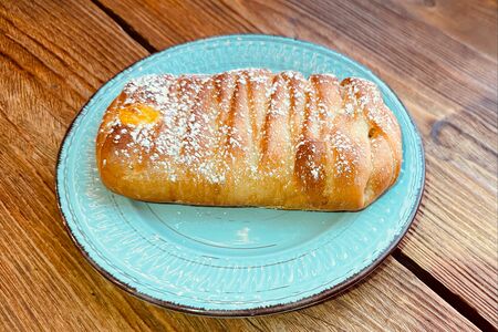 Плетенка с творогом и лимоном