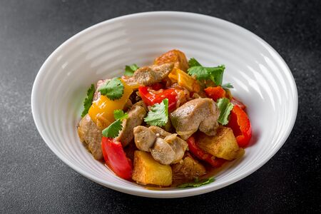 Оджахури с курицей