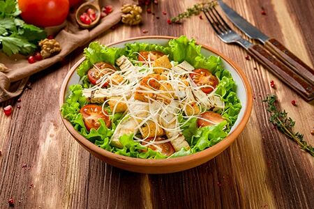 Цезарь с курицей