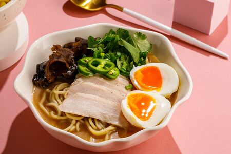 Рамен с курицей