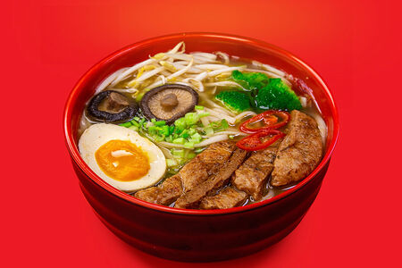 Рамен с соевым протеином 