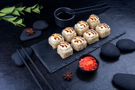 Запечённый ролл от Шеф рекольте