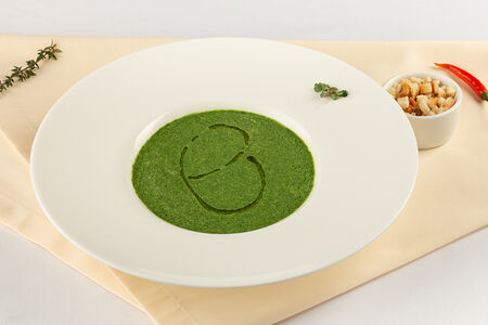 Крем-суп из шпината