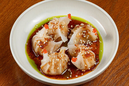 Димсамы с лангустинами