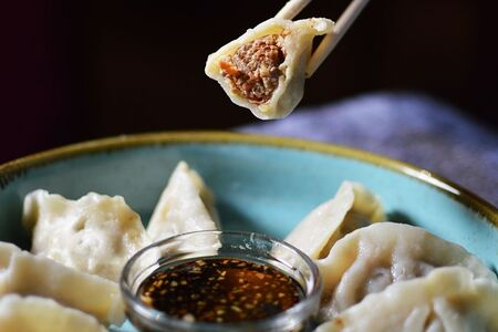 Пельмени с рыбой