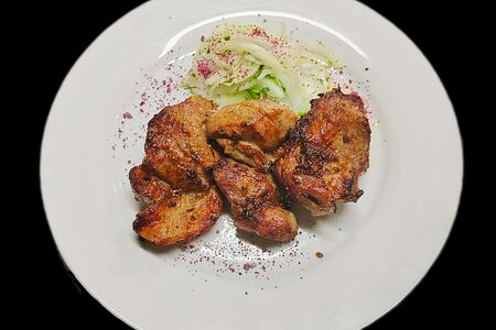 Шашлык из шеи свинины