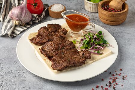 Шашлык из мякоти ягнёнка