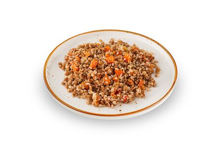 Гречка с овощами