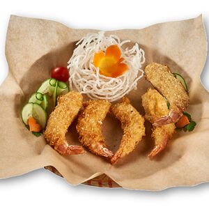 Креветки в кляре