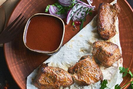 Шашлык из бараньей спинки