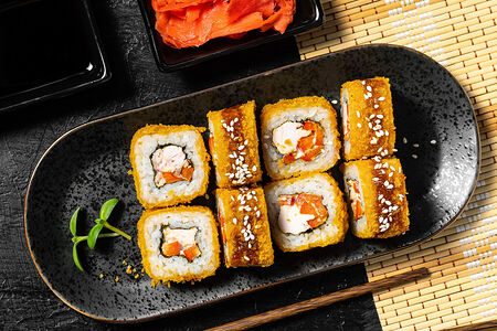 Ролл Темпурный с курицей