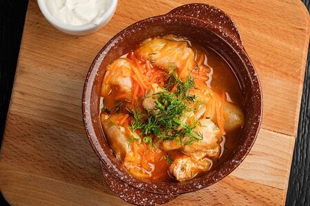 Голубцы с мизинчик