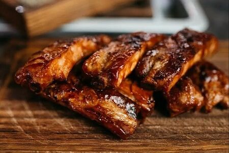 Шашлык из свиных рёбер 