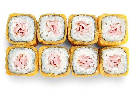 Маки с беконом