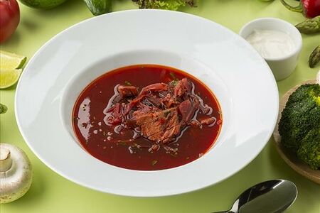 Борщ с говядиной