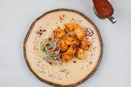 Шашлык из курицы по-турецки