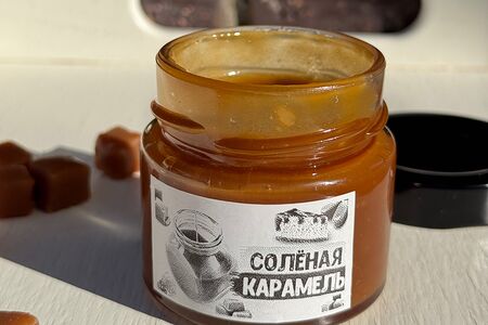 Домашняя соленая карамель 