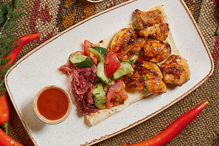 Шашлык из курицы